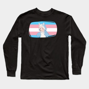 Onimai Mahiro Trans flag Long Sleeve T-Shirt